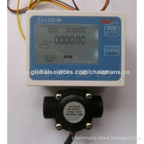 OF-200 G1/2-inch Oil Flow Meter, 3-12V DC Power Input